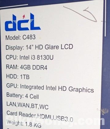 DCL C483 Fresh Laptop